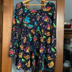 Betsey Johnson x Mark Mahoney tattoo dress- Med